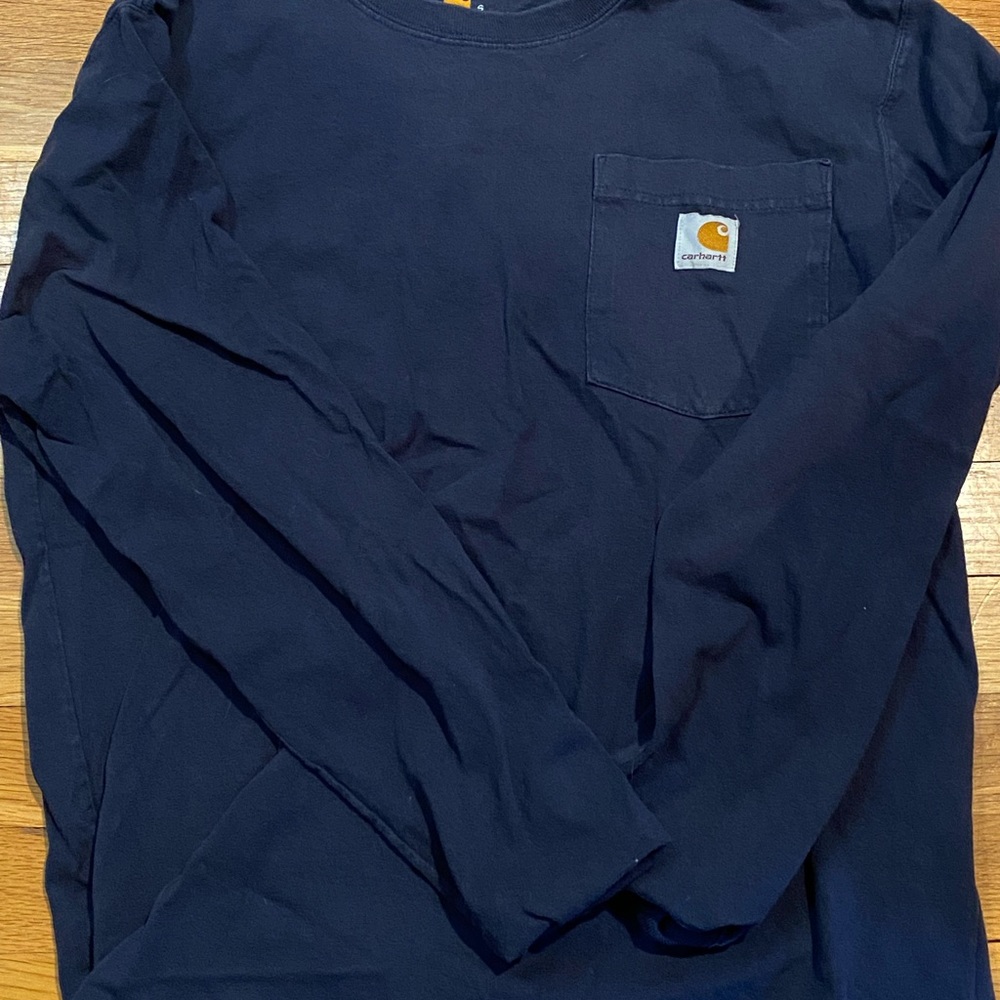 Carhartt Navy Long Sleeve